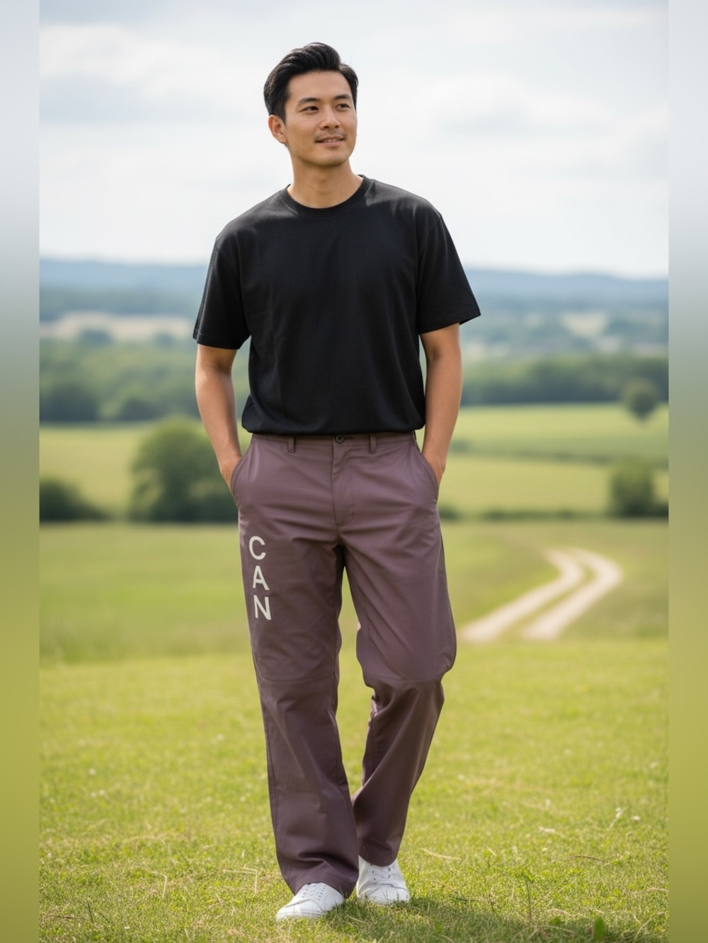 Men’s Lululemon Team Canada Carpenter/Cargo Pants Dusty Mauve-Size 33 x32 NWOT